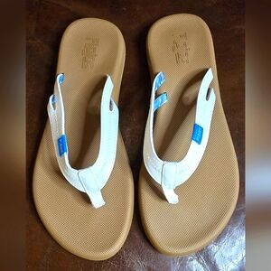 Flojos  Women's Sandals w Memory Foam Flip Flops Size 10